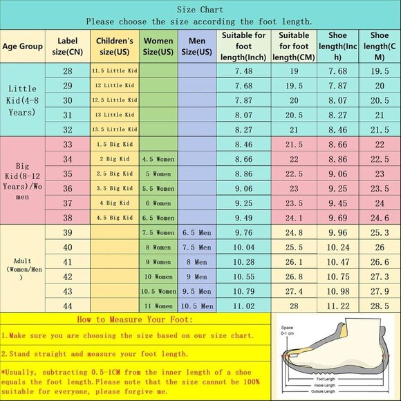 Girls Cheer Shoes Lightweight Non-Slip Arch Support for Cheerleading Dance Gymna - Picture 6 of 7